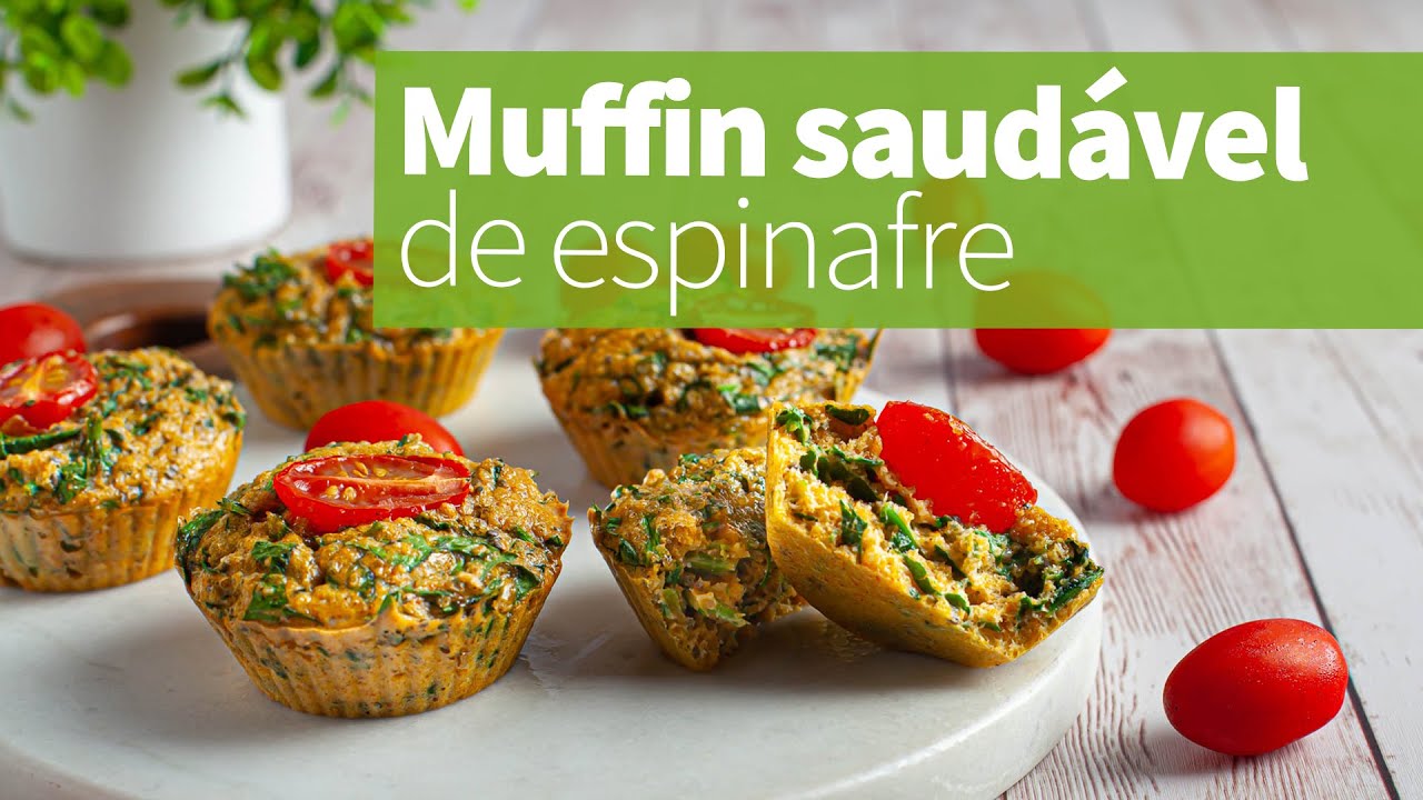 MUFFIN PROTEICO E SAUDÁVEL - muito fácil de fazer