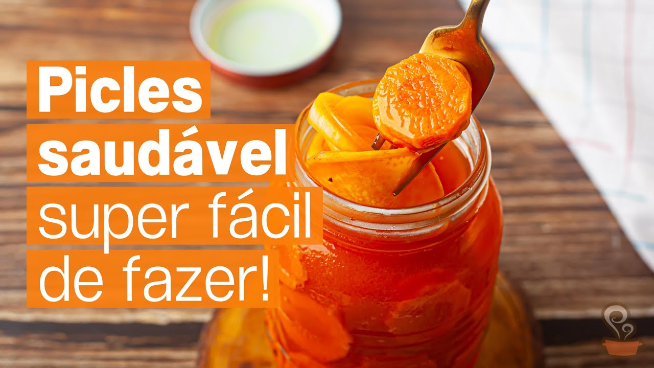 Picles saudável e delicioso!!