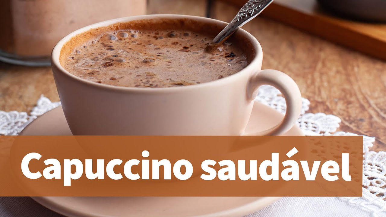 Aprenda como fazer capuccino saudável - receita muito fácil