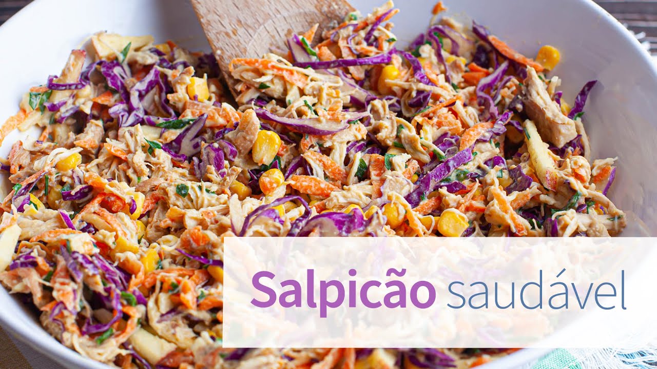 Salpicão super SAUDÁVEL  e muito fácil de fazer!