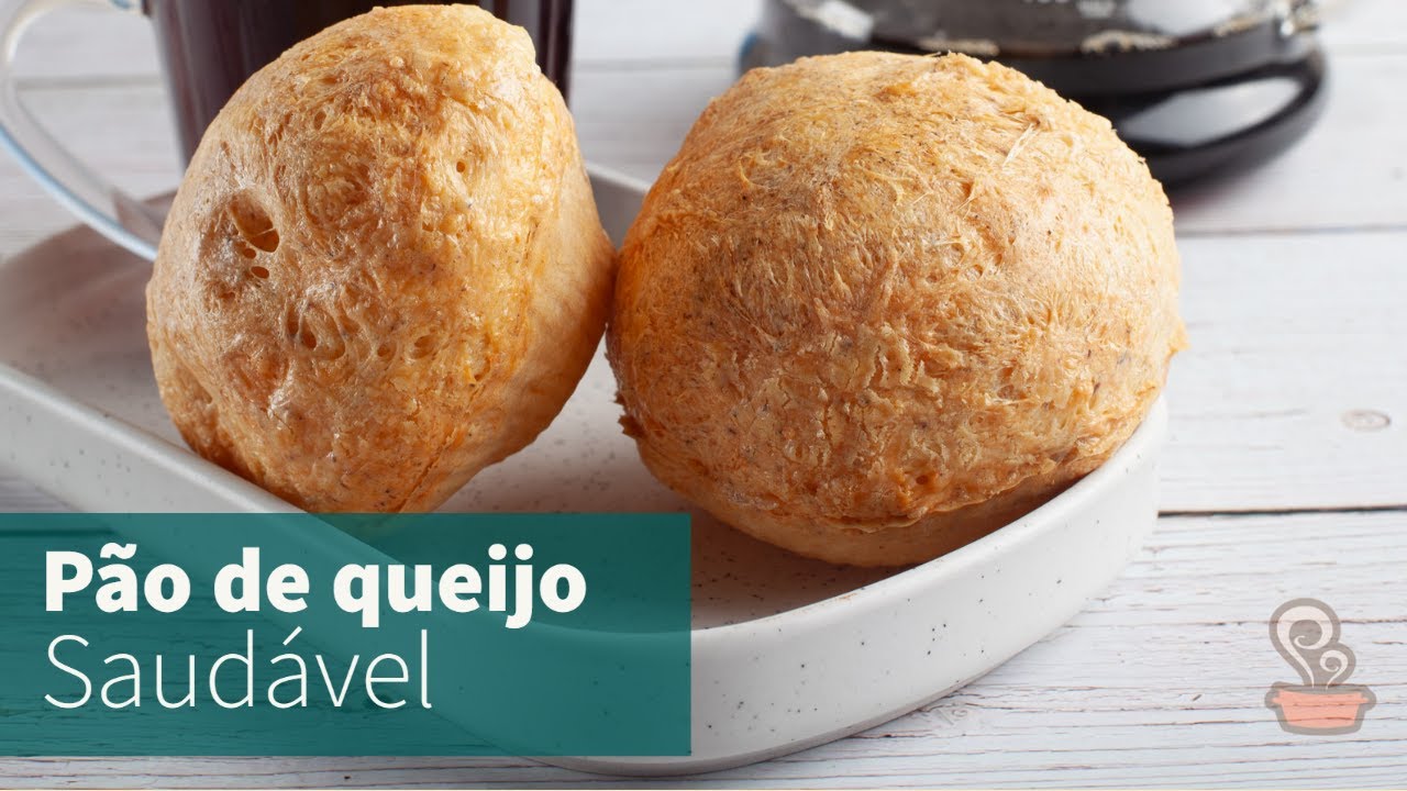 Pão de queijo SAUDÁVEL, FÁCIL E RÁPIDO!