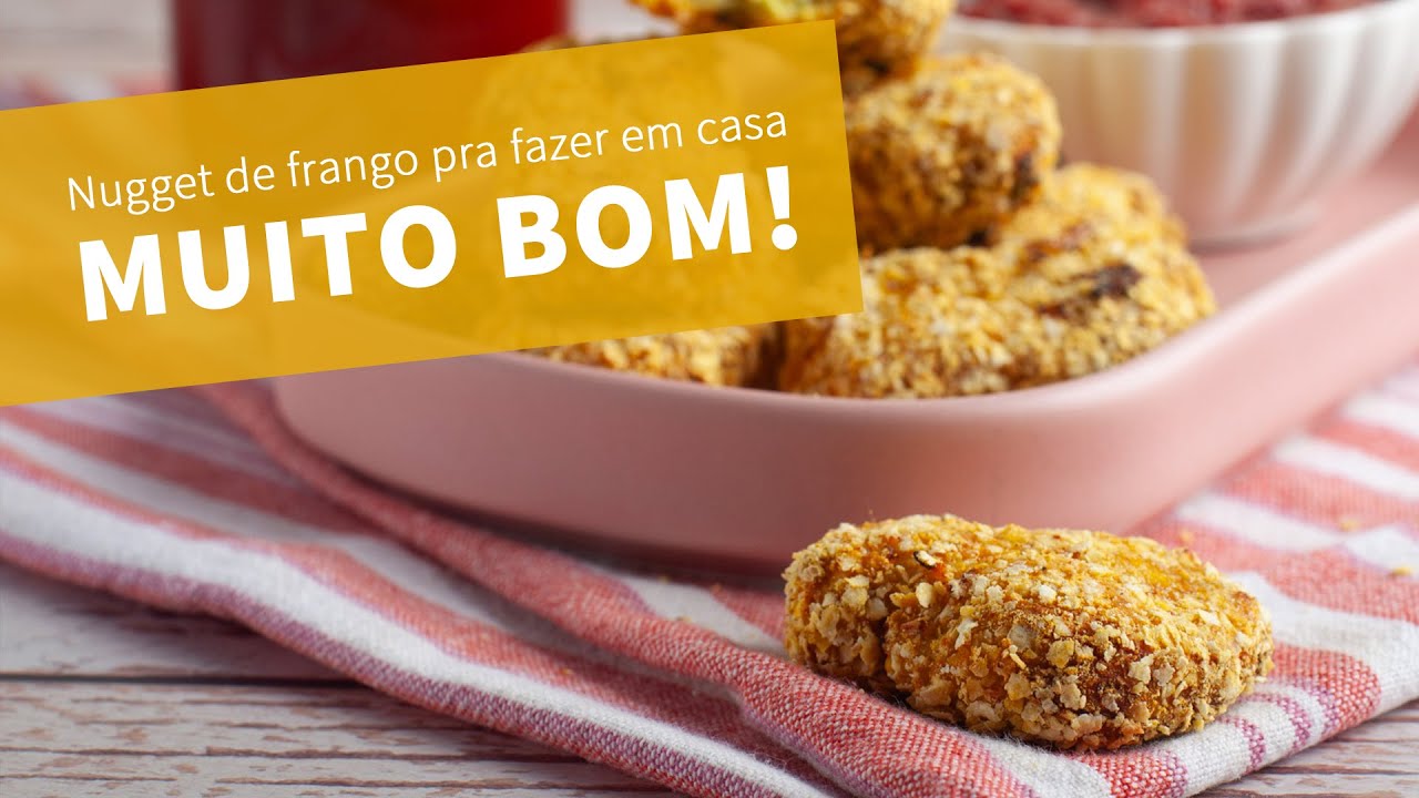 O MELHOR nugget caseiro que você já testou! E super saudável