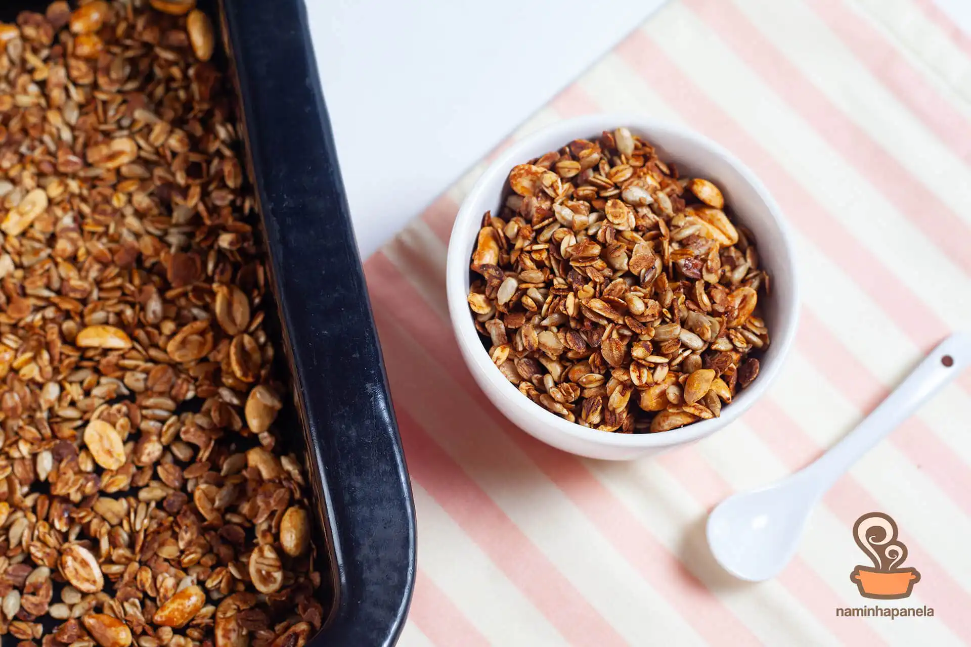 Granola de amendoim