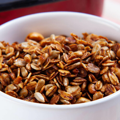 Granola de amendoim