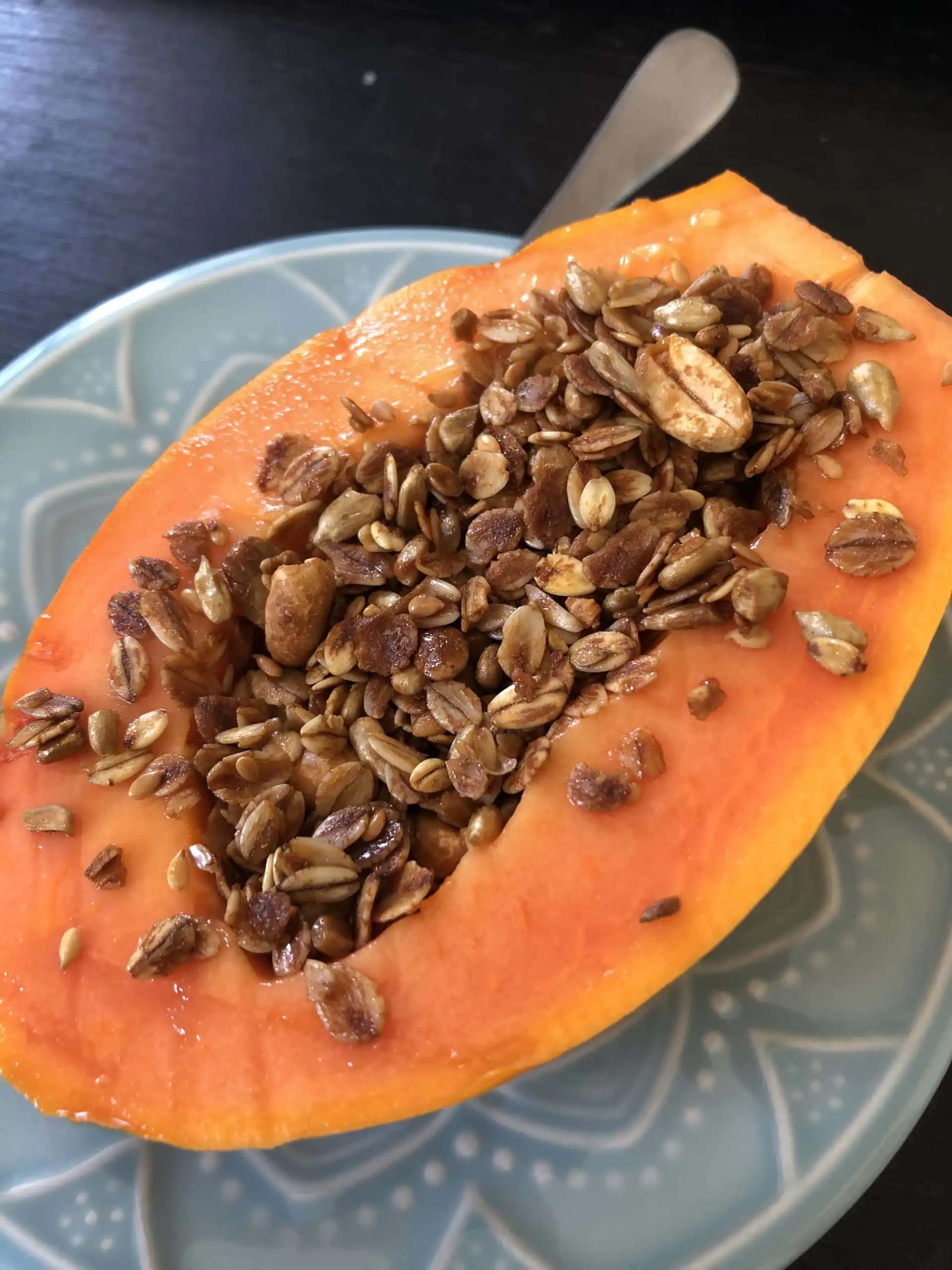 Granola de amendoim - quero comida de verdade alimentação saudável