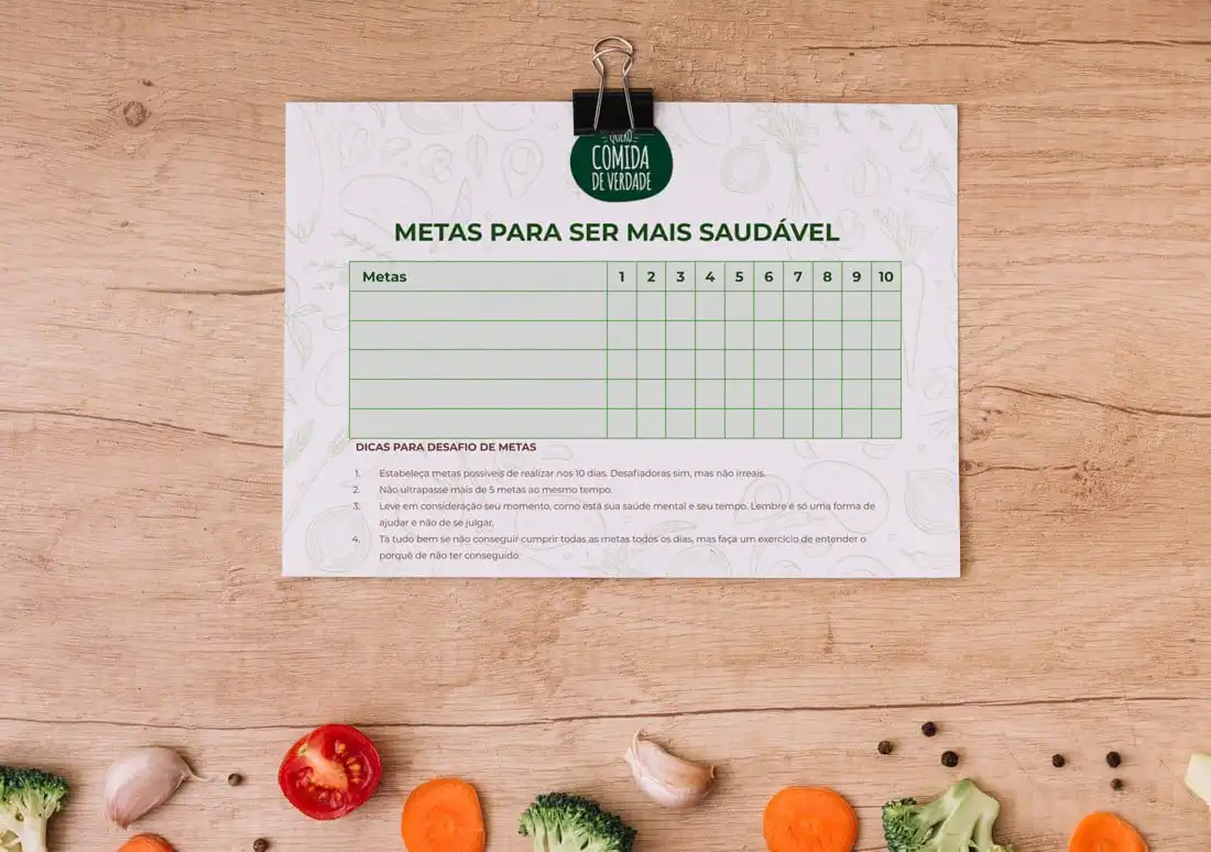 Planner de metas gratuito