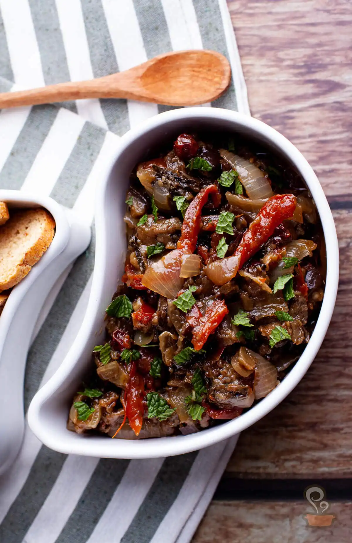 Antepasto de berinjela - quero comida de verdade Antepasto de berinjela - quero comida de verdade