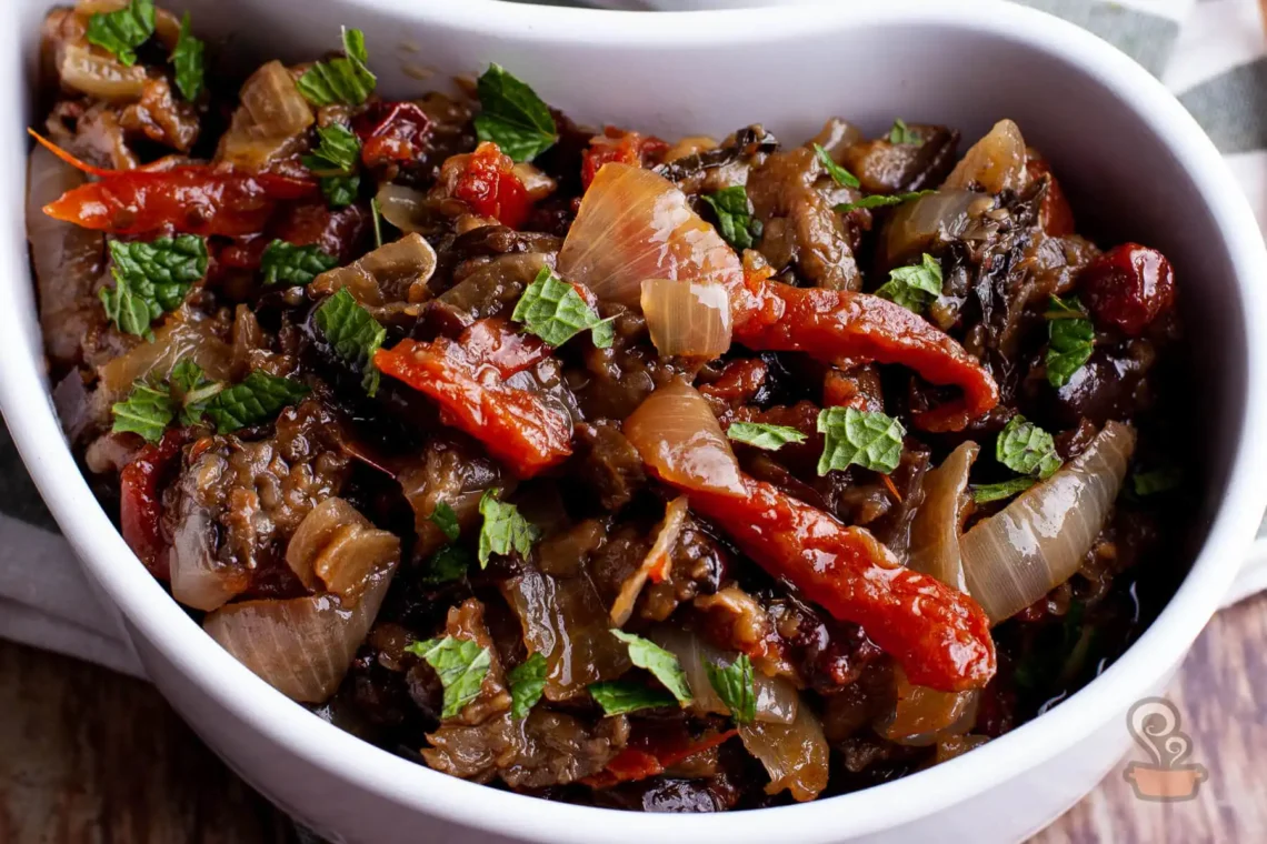 Antepasto de berinjela