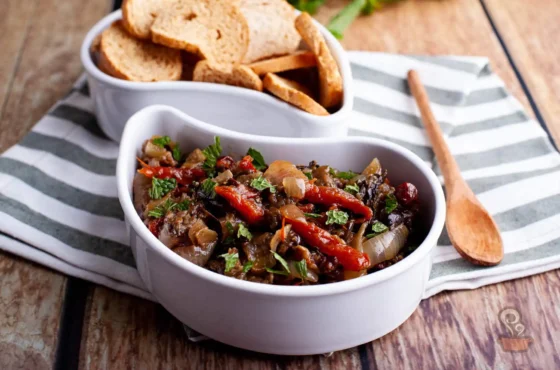 Antepasto de berinjela