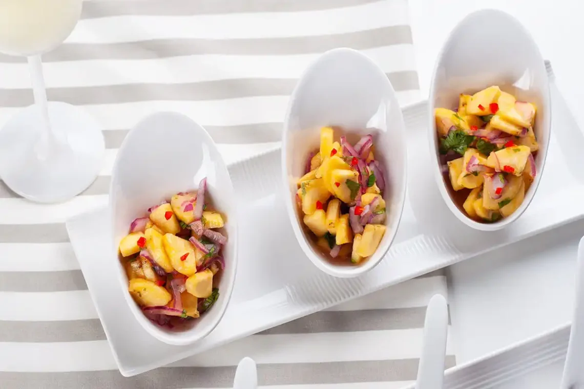 Ceviche de banana da terra