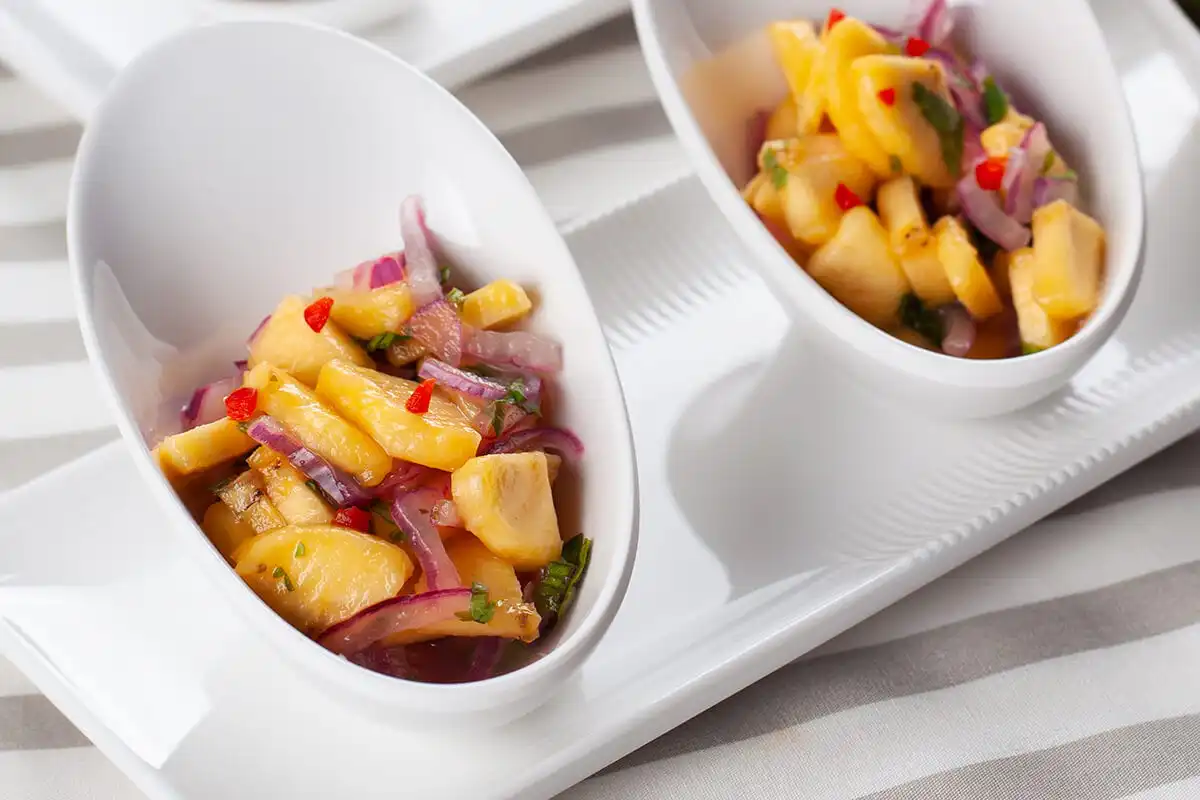 Ceviche de banana da terra