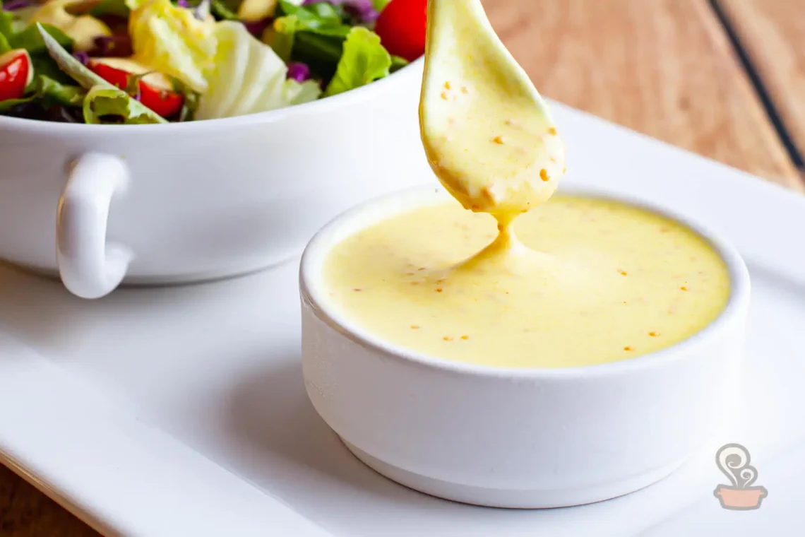 Molho de iogurte com mostarda