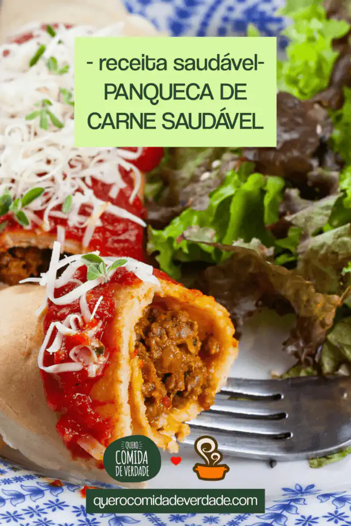 Panqueca de carne saudável - quero comida de verdade Panqueca de carne saudável - quero comida de verdade