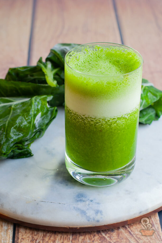 Suco verde para congelar