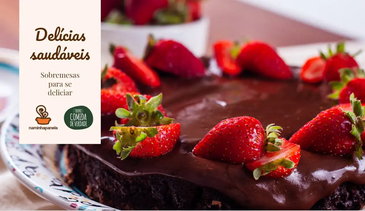 E-book receitas doces saudáveis