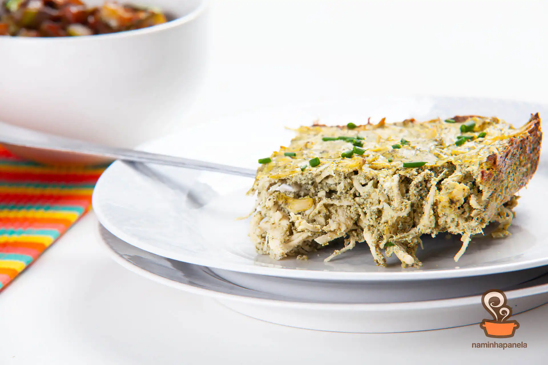 Torta de frango com espinafre - Quero Comida de Verdade