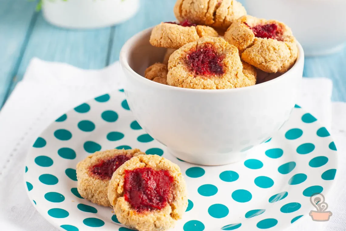 Biscoito com geleia saudável - Quero Comida de Verdade - Alimentação Saudável