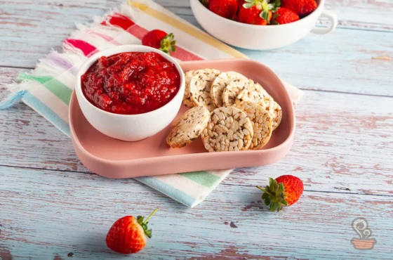 Geleia de morango sem açúcar