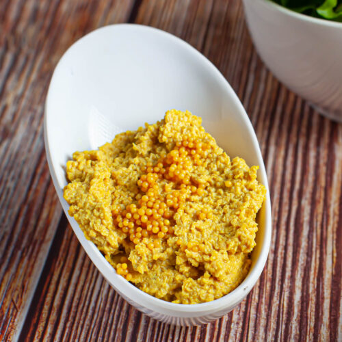 Mostarda caseira - Quero Comida de Verdade - Alimentação Saudável
