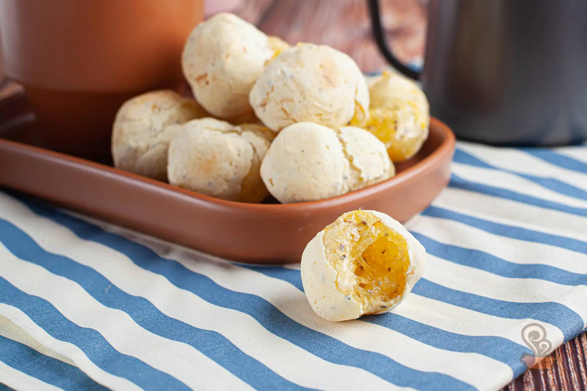 Pão de queijo sem queijo - Quero Comida de Verdade - Alimentação Saudável