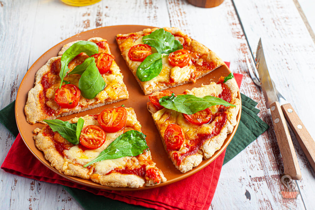 Pizza saudável - Quero Comida de Verdade - Alimentação saudável