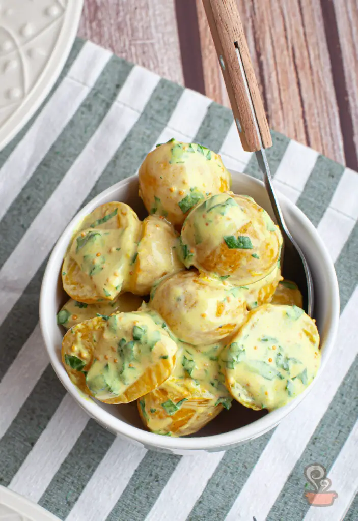 Salada de batata saudável - Quero Comida de Verdade - Alimentação Saudável