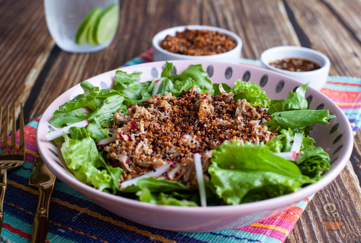 Quinoa crocante - Quero Comida de Verdade - Alimentação Saudável