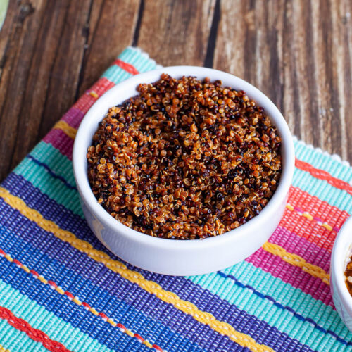 Quinoa crocante - Quero Comida de Verdade - Alimentação Saudável