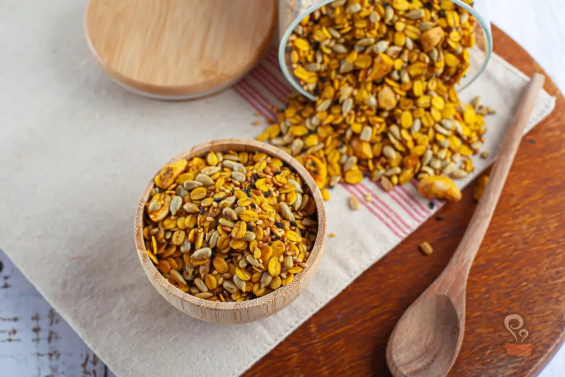 Granola salgada - Quero Comida de Verdade - Alimentação Saudável