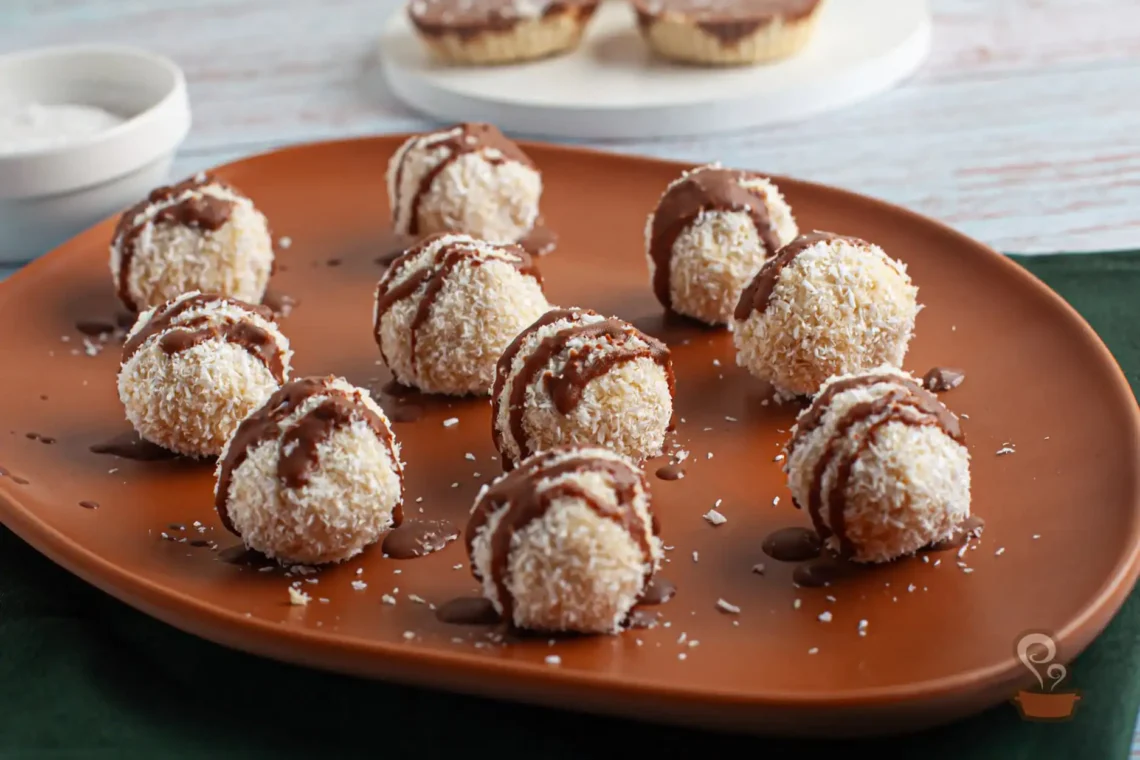 Trufa de coco saudável - Quero Comida de Verdade - Alimentação Saudável