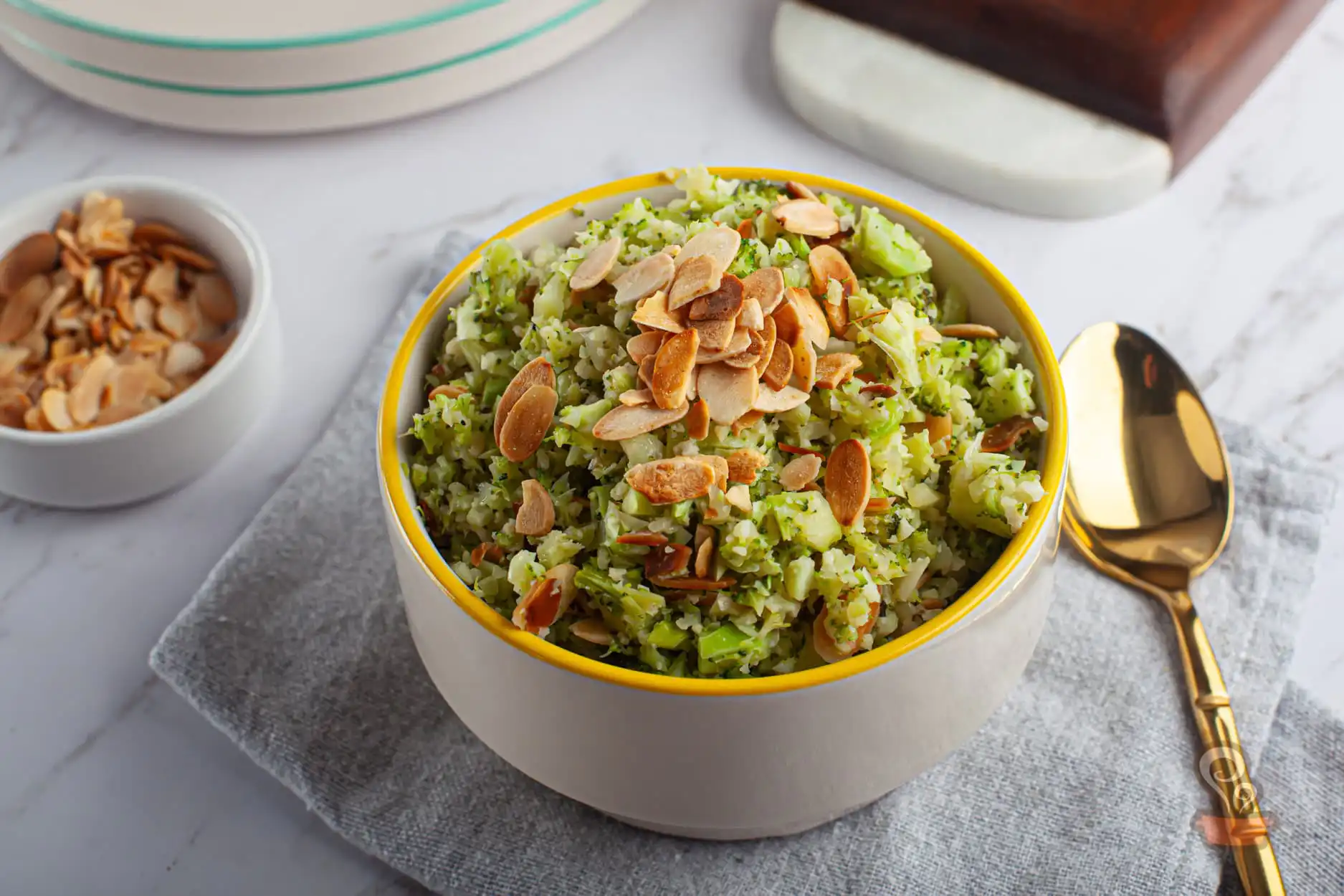 Arroz de couve flor com brócolis - Quero Comida de Verdade - Alimentação Saudável