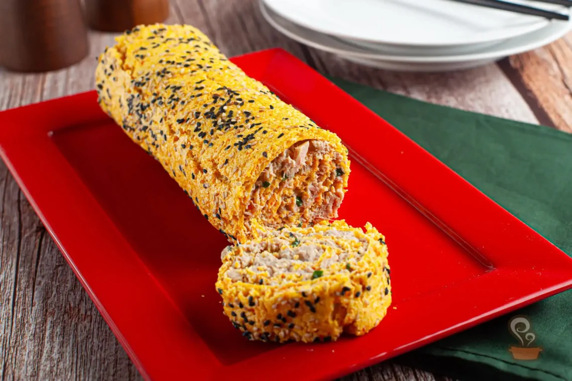 Rocambole salgado saudável - Quero Comida de Verdade - Alimentação saudável