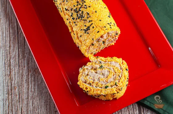 Rocambole salgado saudável