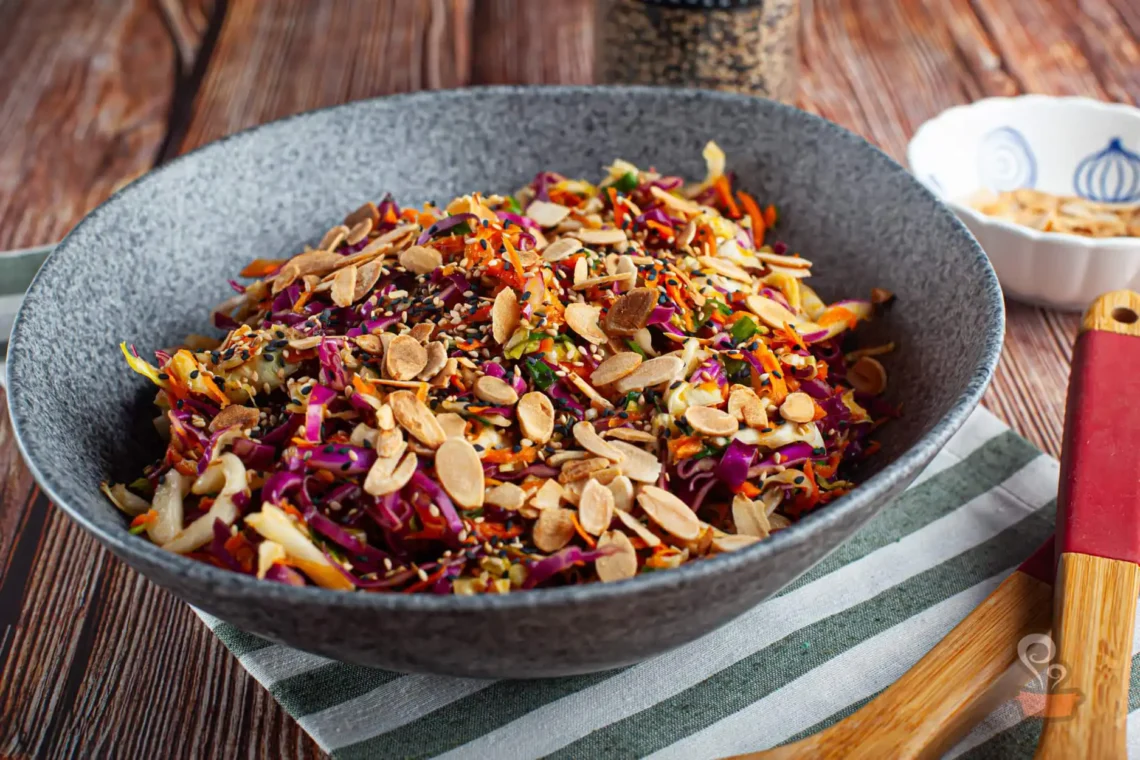 Salada de repolho - Quero Comida de Verdade - Alimentação Saudável