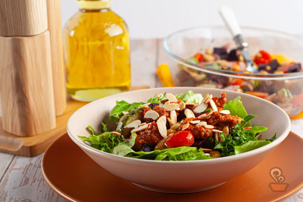 Salada de legumes assados - Quero Comida de Verdade - Alimentação saudável