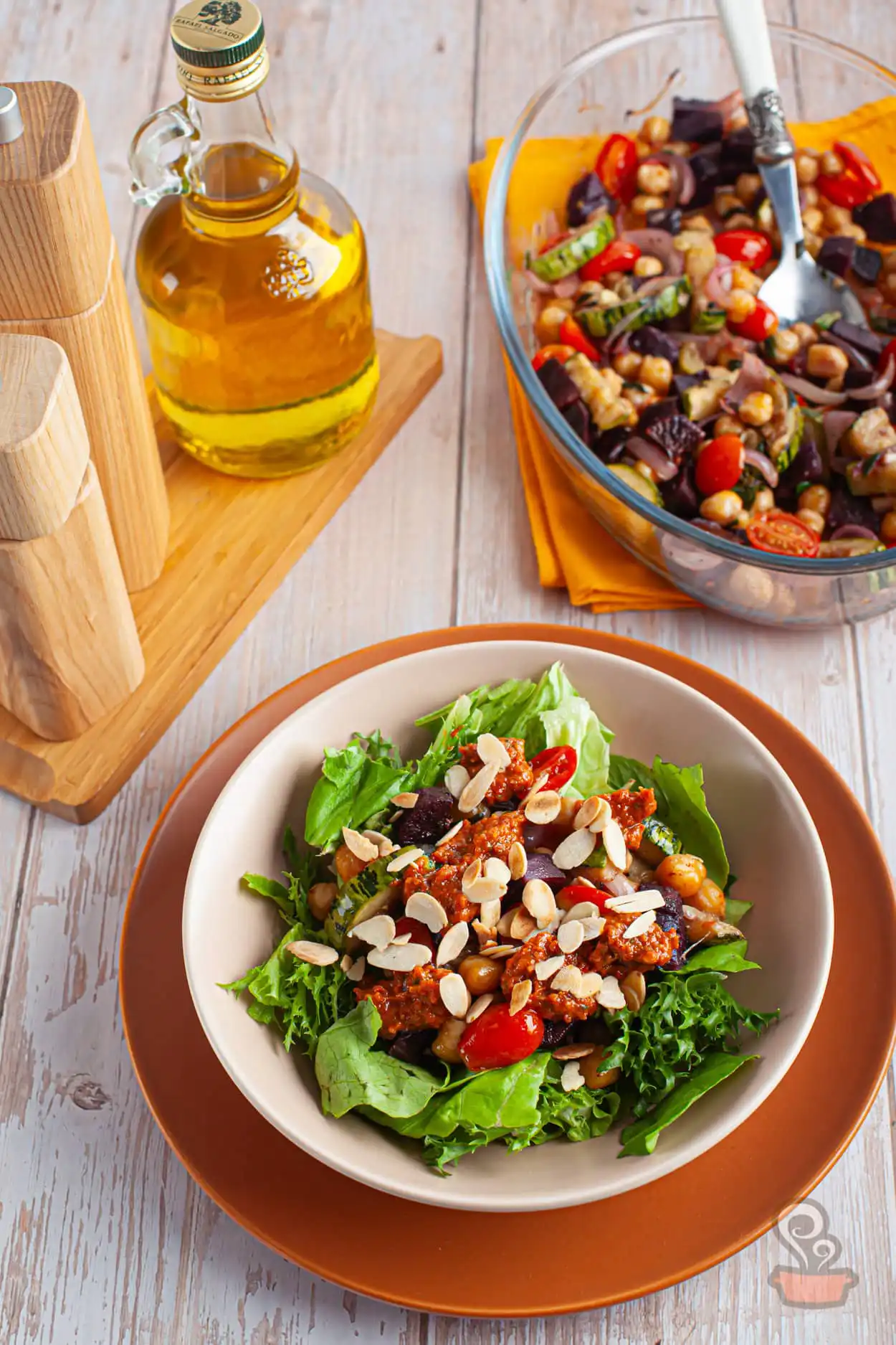 Salada de legumes assados - Quero Comida de Verdade - Alimentação saudável