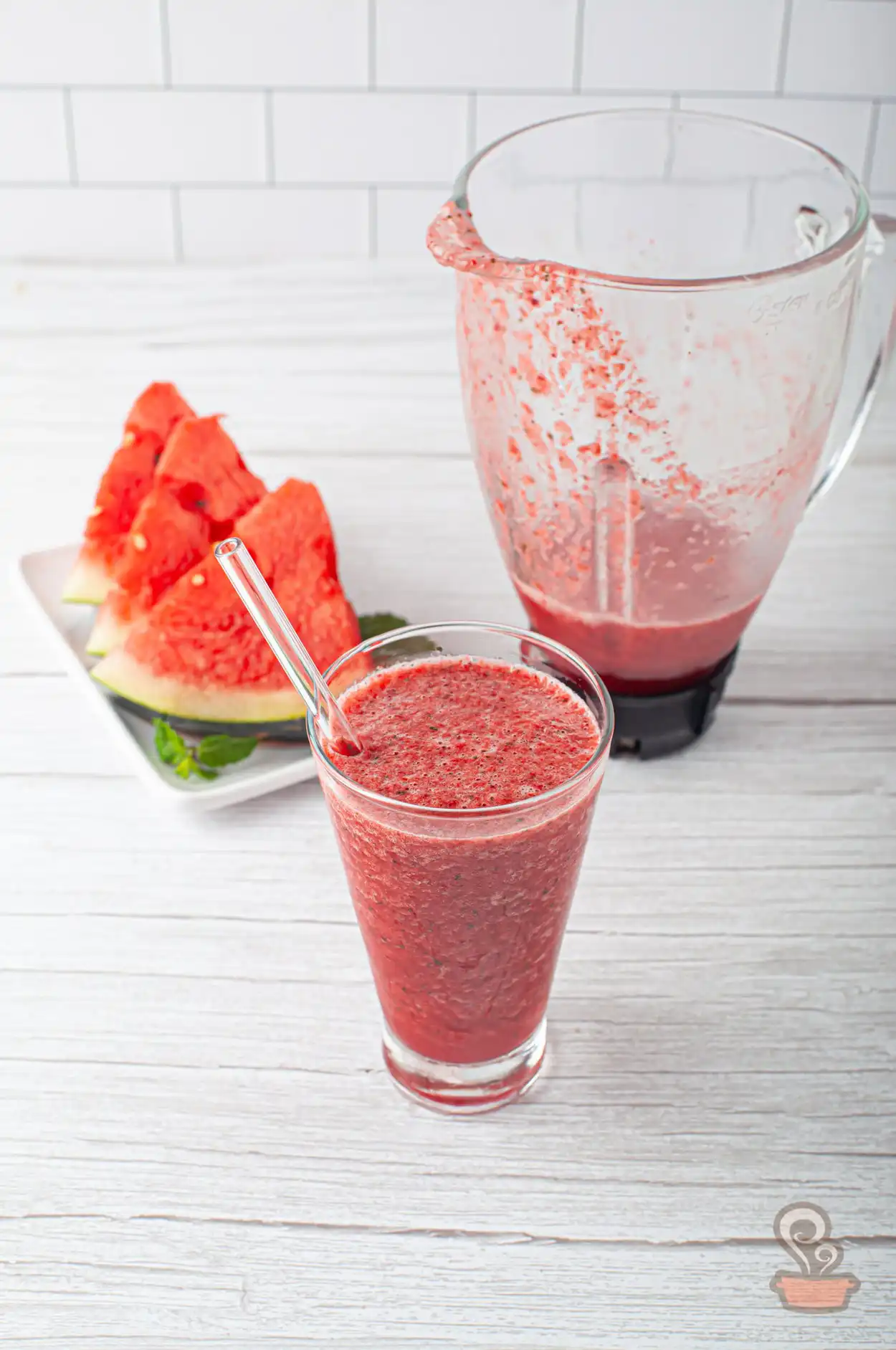 Suco de melancia com morango - Quero Comida de Verdade - Alimentação Saudável