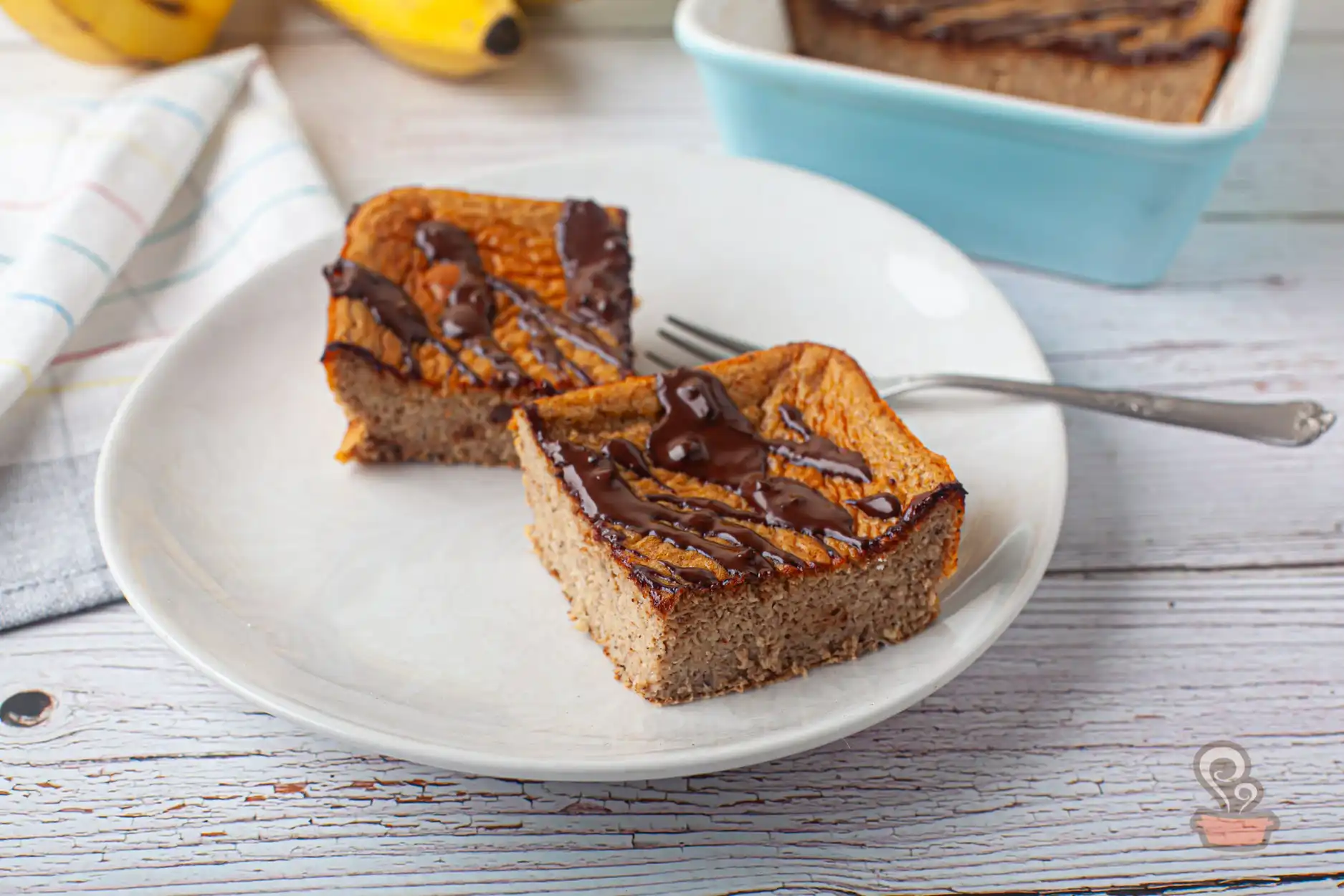 Bolo de banana sem açúcar