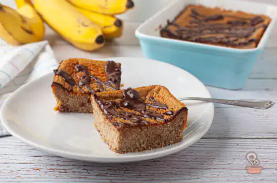 Bolo de banana sem açúcar