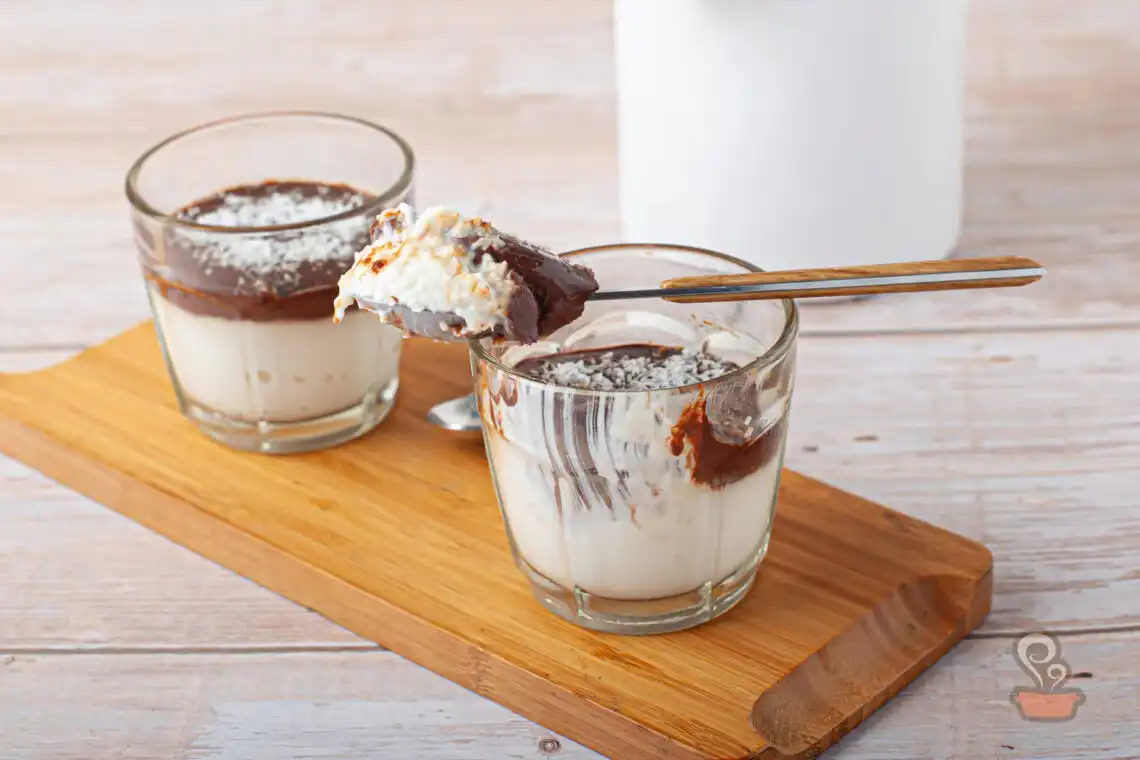 Mousse de prestígio saudável - Quero Comida de Verdade - Receita saudável