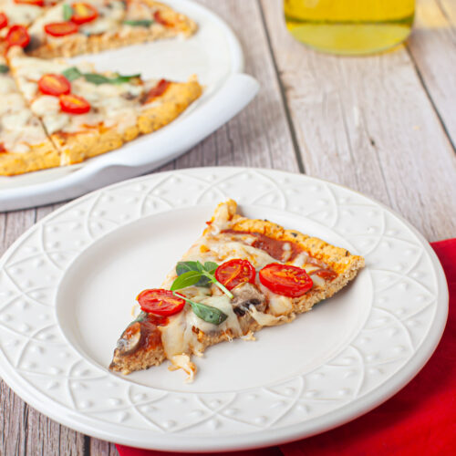 Pizza low carb - Quero Comida de Verdade - Receita saudável