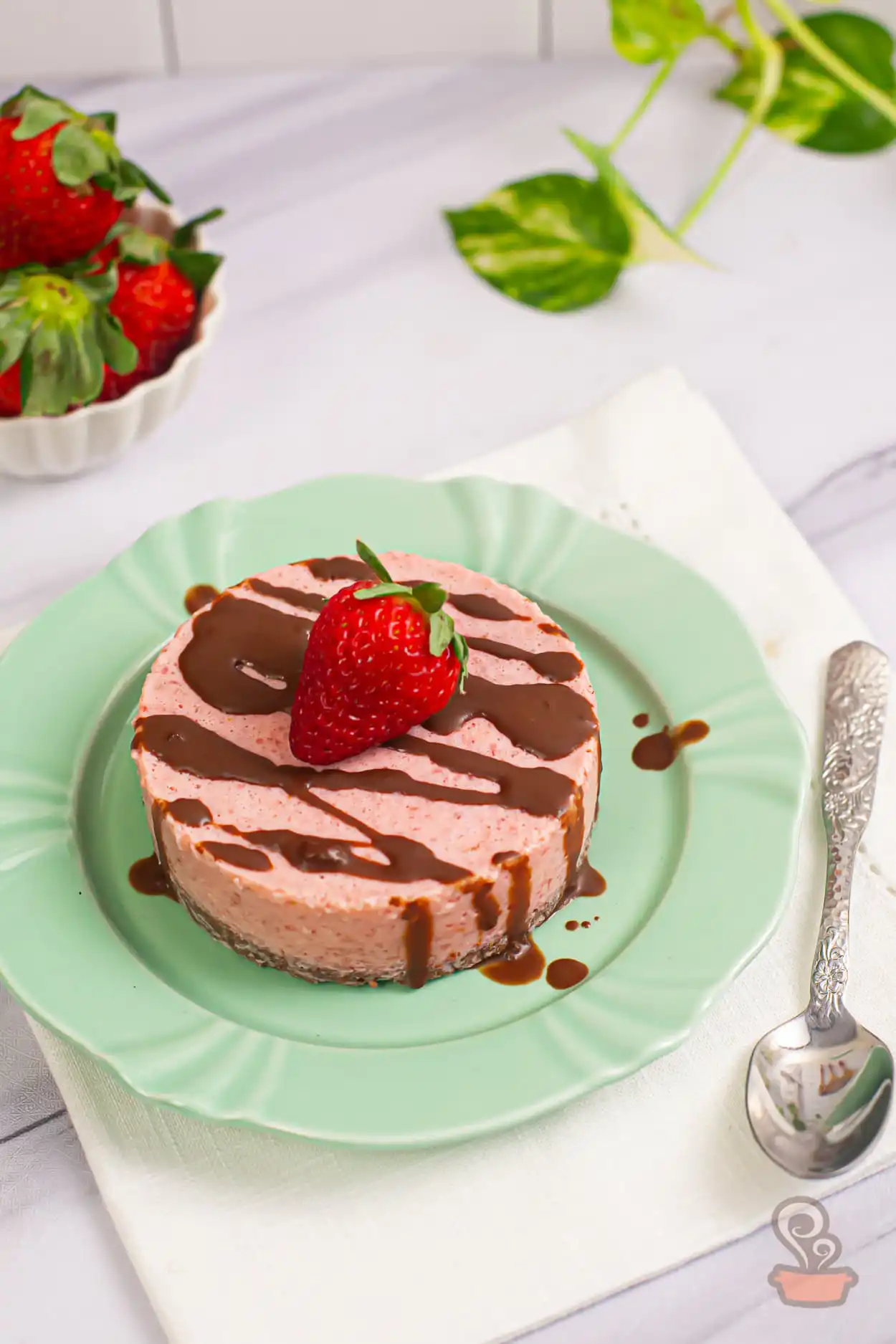 Torta de morango saudável - Receita saudável - Quero Comida de Verdade Torta de morango saudável - Receita saudável - Quero Comida de Verdade